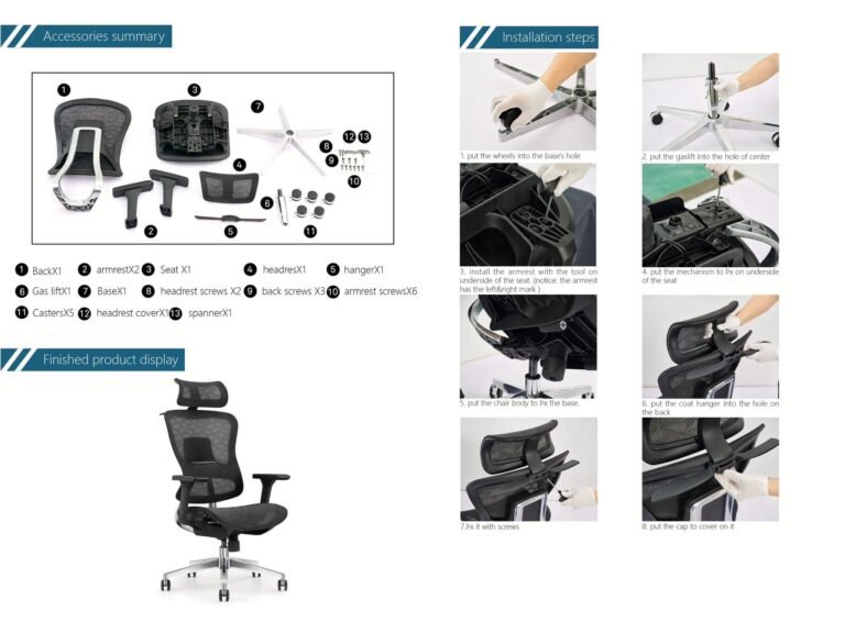 How To Assemble Ergonomic Office Chair
