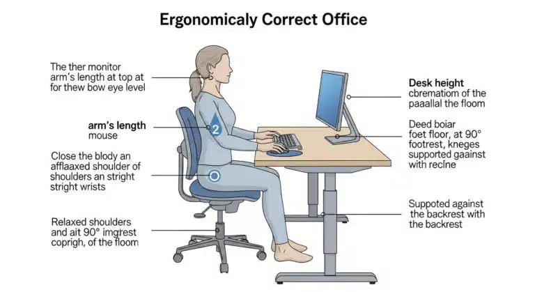 How To Set Up Office Chair Ergonomic