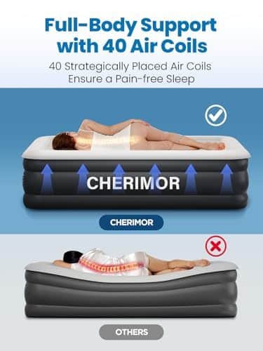 CHERIMOR Queen Air Mattress Review