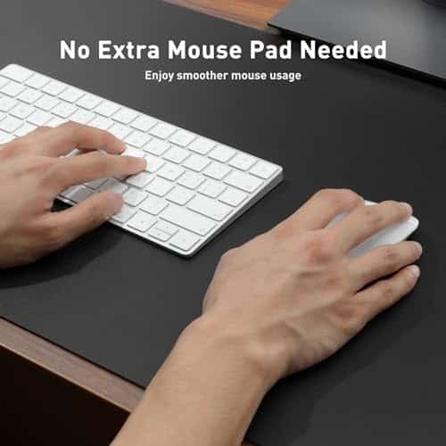 Faux Leather Office Desk Pad Protector Review