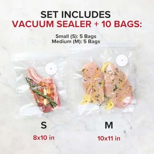 Chef Preserve Vacuum Sealer Bags Review
