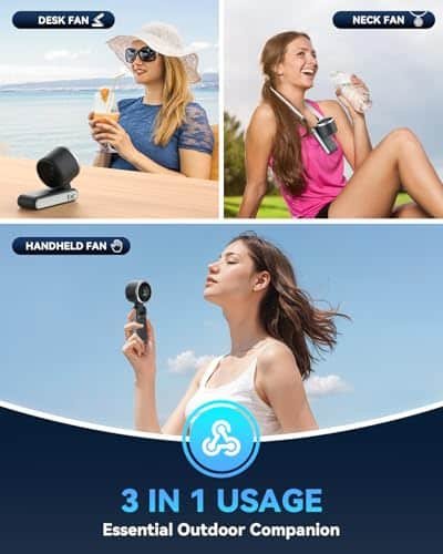 PlayHot Portable Handheld Turbo Fan Review