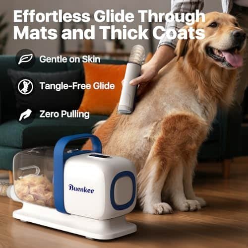 Buenkee Pet Grooming Kit With Vacuum Review