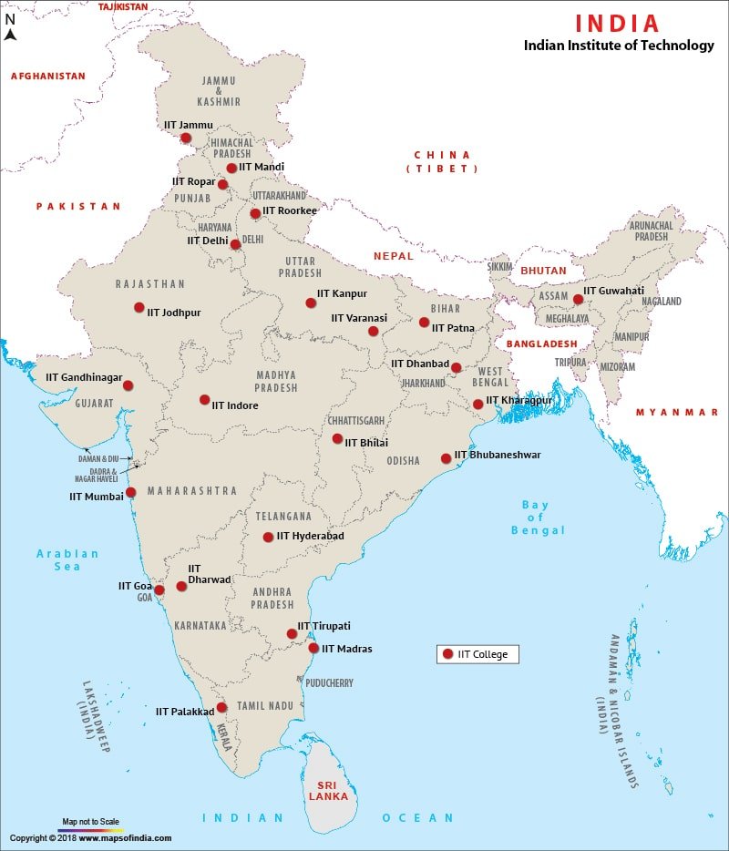 How Many Indian Institute Of Technology In India