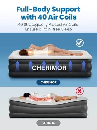 CHERIMOR Queen Air Mattress Review