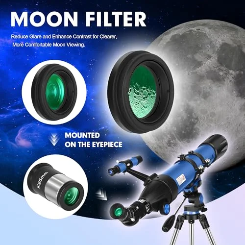 HUGERSTAR 90mm Telescope Review