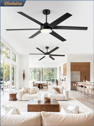 Best 60 Inch 6 Blade Ceiling Fan