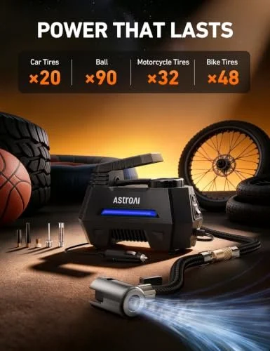 AstroAI AIRUN H Tire Inflator Review